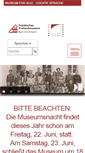 Mobile Screenshot of freilandmuseum.de